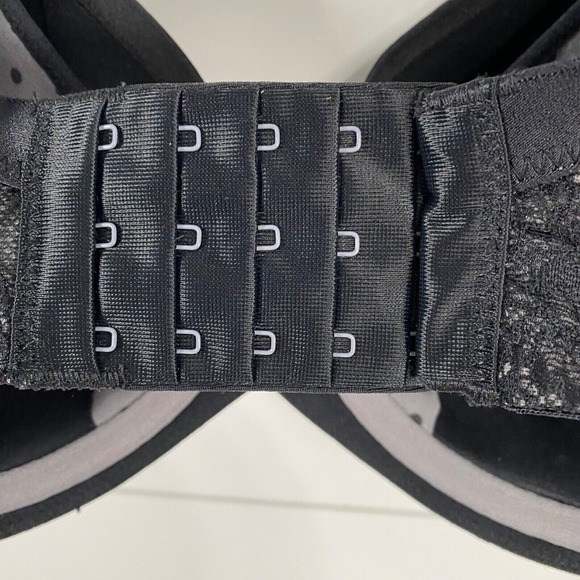 Cake Lingerie Womens Waffles Nursing Tshirt Bra 30E Black Full Coverage Support - Picture 5 of 16